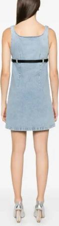 Coperni - Light Blue Dress With Detachable Belt - Größe 40 - blue