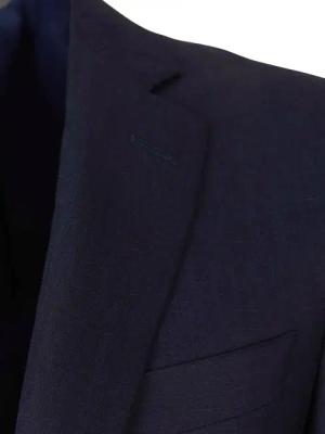 Canali - Linen And Silk Blazer - Größe 52 - blue