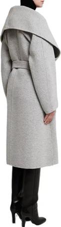 Max Mara - Max Mara Atelier Racer Coat - Größe 42 - grau