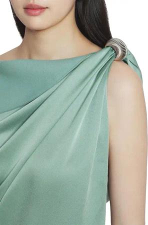 Lanvin - Dresses Green Grey - Größe 38 - green