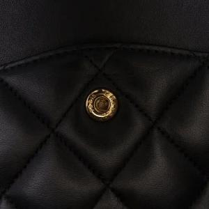 Chanel Hobo Bags - 2016-2017 Jumbo Classic Lambskin Double Flap - Gr. unisize - in Schwarz - für Damen
