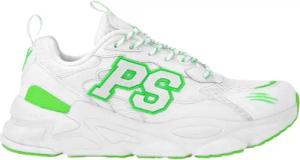 Plein Sport Low-Top Sneaker - Läufer Sneaker Tiger - Gr. 40 (EU) - in Weiß - für Damen
