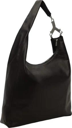Rick Owens Rucksäcke - Sac Cerberus cuir Noir fermoir metal Anse Rick Owe - Gr. unisize - in Schwarz - für Damen
