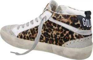 Golden Goose Low-Top Sneaker - Mid Star Horsy Upper Sneakers - Gr. 40 (EU) - in Braun - für Damen
