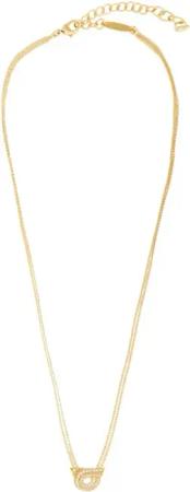 Salvatore Ferragamo Halskette - Delicate Gold Pendant Necklace - Gr. unisize - in Gold - für Damen