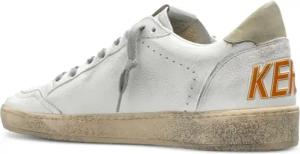 Golden Goose Low-Top Sneaker - Distressed Low-Top Sneakers With Star Detail And V - Gr. 41 (EU) - in Rosa - für Damen