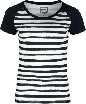 T-Shirt für Damen  schwarz/weiß "RED by EMP" von RED by EMP