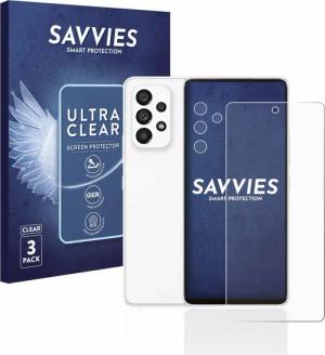 Savvies Displayschutzfolie Schutzfolie für Samsung Galaxy