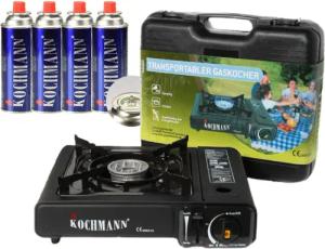 Kochmann® Germany Camping-Gasgrill Kochmann® Gaskocher CS-3000