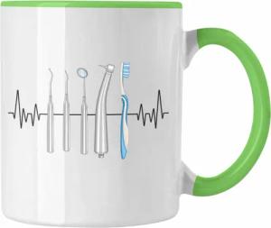 Trendation Tasse Trendation - Zahnarzt Herzschlag