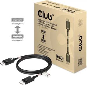 CLUB3D CLUB3D DisplayPort-Kabel 2.1 DP80 1,2m