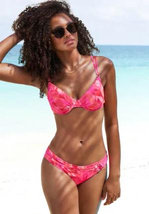 s.Oliver Bügel-Bikini-Top Jayce, mit goldfarbigen Zierringen