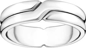 THOMAS SABO Fingerring Gekreuztes Silberring-Duo, TR2492-001-21-60-68