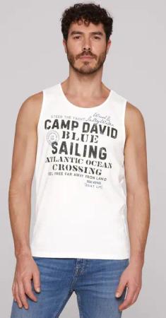 CAMP DAVID Tanktop aus Baumwolle