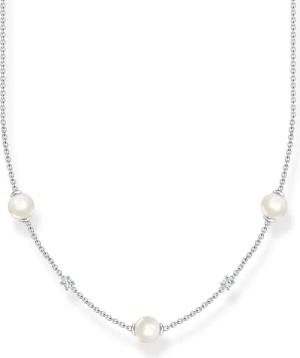 THOMAS SABO Perlenkette Perlen mit Steinen,