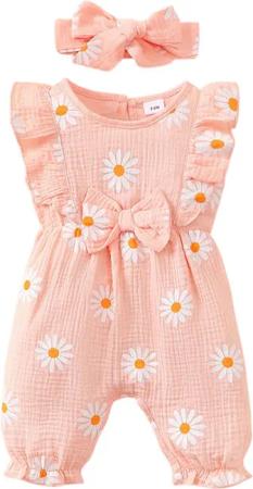 Lapastyle Strampler Baby Sommer Outfit Set,