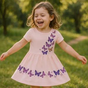 Lorey Medtec Partykleid Mädchen, Sommerkleid Kleinkind,
