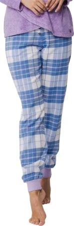 Rebelle Pyjamahose Damen Flanell Pyjamahose (1-tlg)