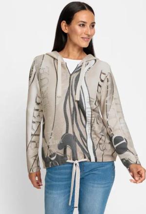 heine Strickjacke Kapuzenstrickjacke