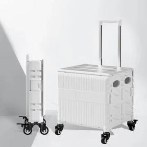 GLIESE POWER Einkaufstrolley 65L faltbarer Einkaufswagen