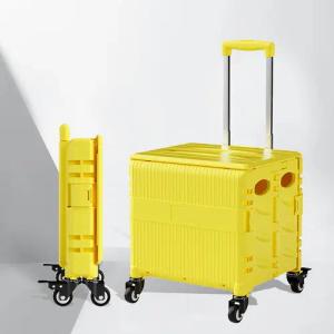 GLIESE POWER Einkaufstrolley 65L faltbarer Einkaufswagen