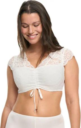 Susa Dirndlbluse Dirndlbluse kurzarm Wiesn-Zauber (Stück,