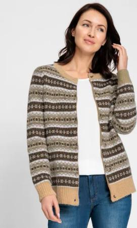 Witt Strickjacke Jacquardstrickjacke
