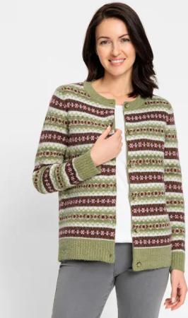 Witt Strickjacke Jacquardstrickjacke