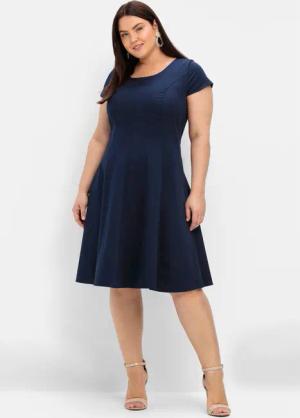 Sheego Etuikleid Cocktailkleid