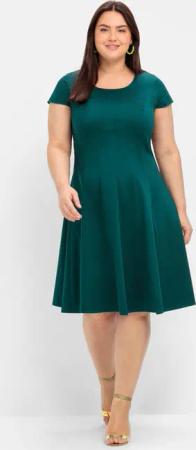 Sheego Etuikleid Cocktailkleid