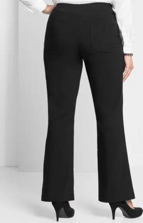Sheego Jerseyhose Bootcuthose Innenbeinlänge ca. 75