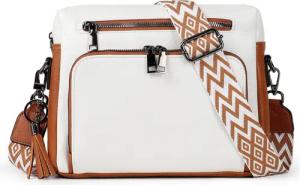 Defe Schultertasche Damen Umhängetasche mit Verstellbar