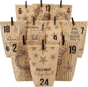 PAPIERDRACHEN befüllbarer Adventskalender DIY Adventskalender -