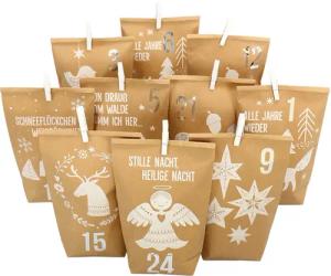 PAPIERDRACHEN befüllbarer Adventskalender DIY Adventskalender -