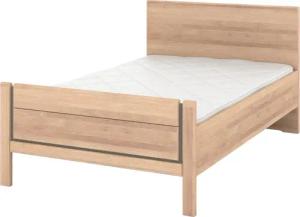 Musterring Holzbett "Sorrent, Bettgestell, Bettrahmen, teilmassiv Eiche", (MADE IN GERMANY), Eiche teilmassiv, Liegehöhenverstellung, Stollenfußteil