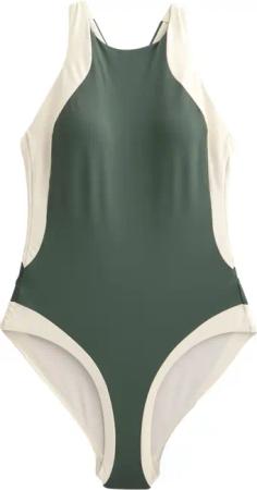 Next Badeanzug Bauchweg-Badeanzug mit Neckholder und
