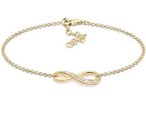 Elli Armband Infinity/Unendlichkeit mit Zirkonia 925