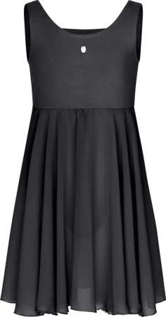 tanzmuster Chiffonkleid Ballettkleid Helena mit Glitzerstein