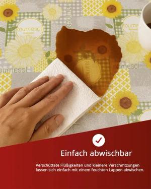 texpot Tischdecke PVC Wachstuch Blumen Blüte