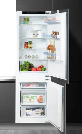 BOSCH Einbaukühlgefrierkombination Serie 4 KIV86VSE0, 177,2
