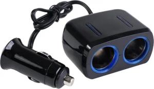 AIV Zigarettenanzünder-Verteiler Zigarettenanzünder-Verteiler 2-Fach 5A, Steckdosen-Adapter