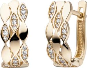 JOBO Paar Creolen, 333 Gold mit