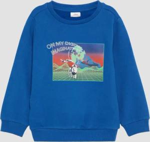 s.Oliver Sweatshirt Wärmendes Sweatshirt mit gummiertem