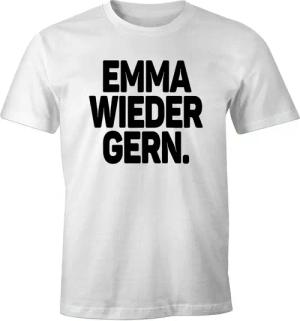 MoonWorks Print-Shirt Herren T-Shirt Spruch Emma