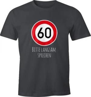 MoonWorks Print-Shirt Herren T-Shirt Geburtstag 60