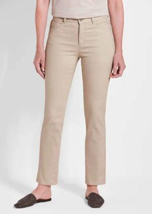 GOLDNER Stoffhose Kurzgröße: Druckhose CARLA