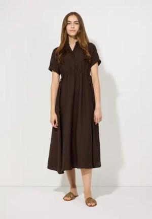 MORE&MORE Blusenkleid Kurzarmkleid