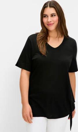 Sheego T-Shirt Kurzarmshirt