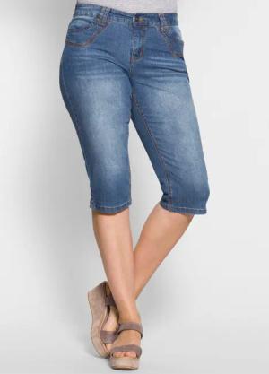 Sheego Shorts Caprijeans