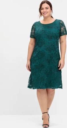 Sheego Etuikleid Cocktailkleid